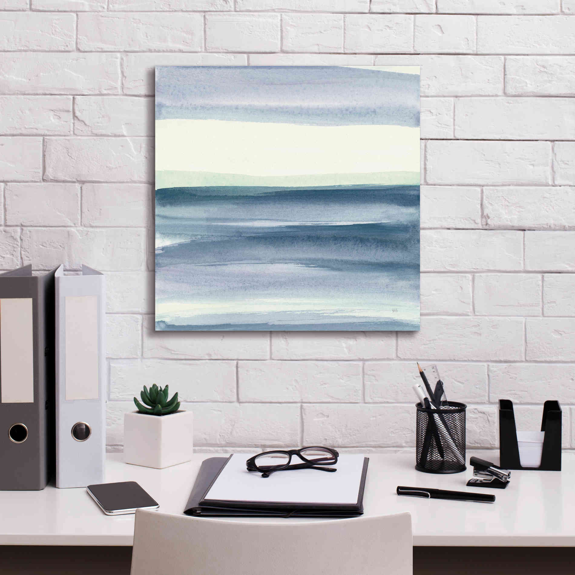 'Mint Dawn IV' by Chris Paschke, Giclee Canvas Wall Art,18 x 18