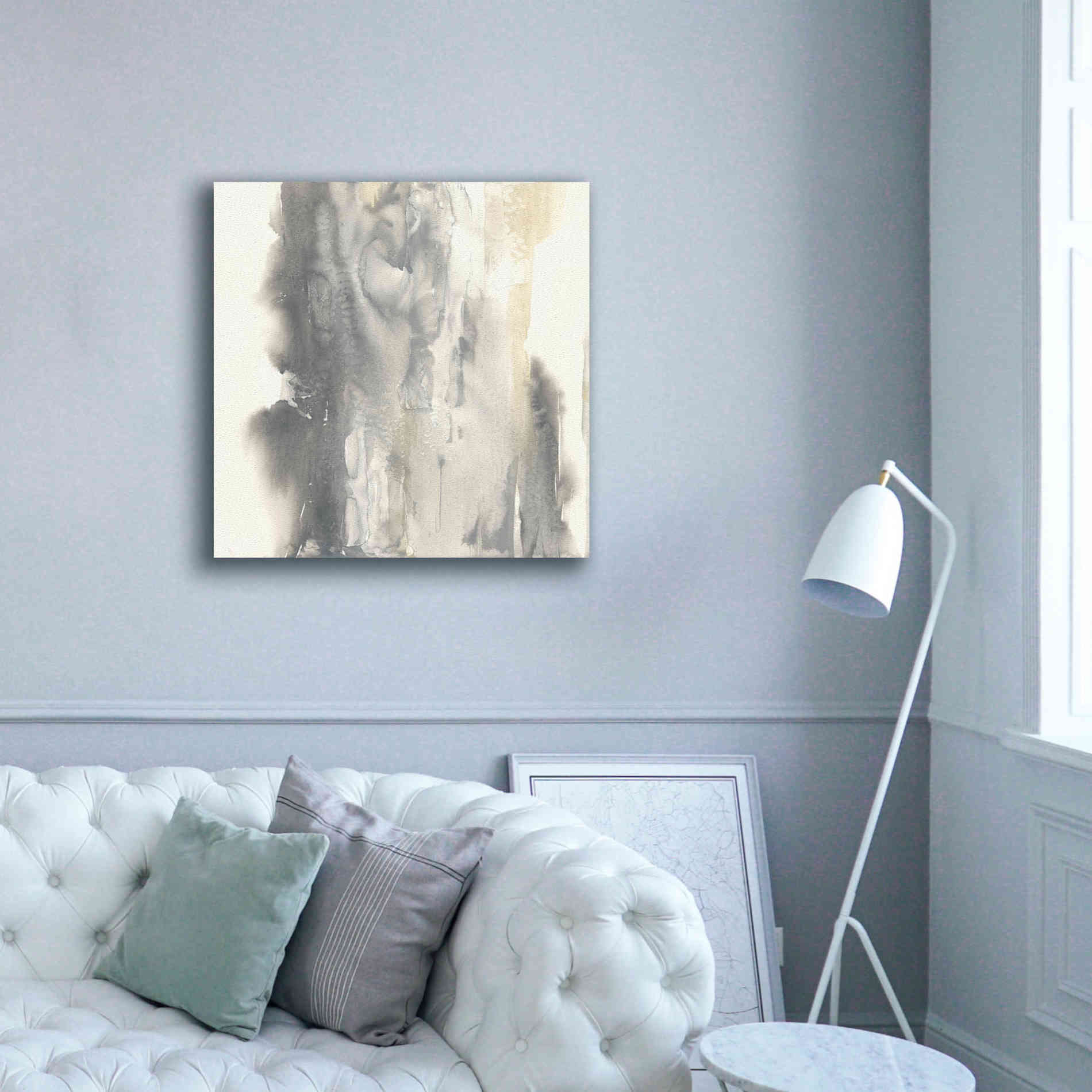 'Pale Taupe I' by Chris Paschke, Giclee Canvas Wall Art,37 x 37