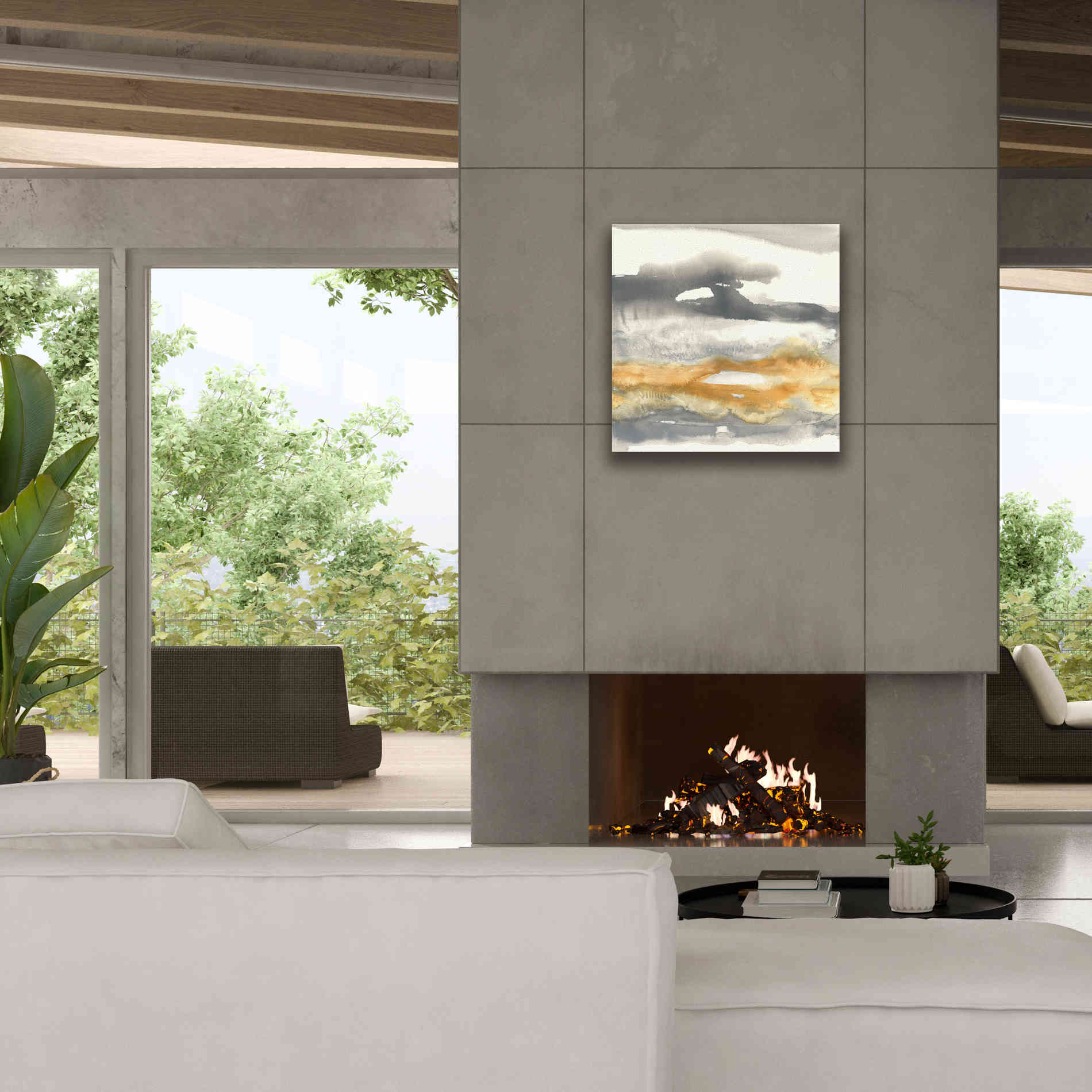 'Any Direction II' by Chris Paschke, Giclee Canvas Wall Art,26 x 26