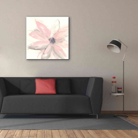Image of 'Blush Clematis I' by Chris Paschke, Giclee Canvas Wall Art,37 x 37