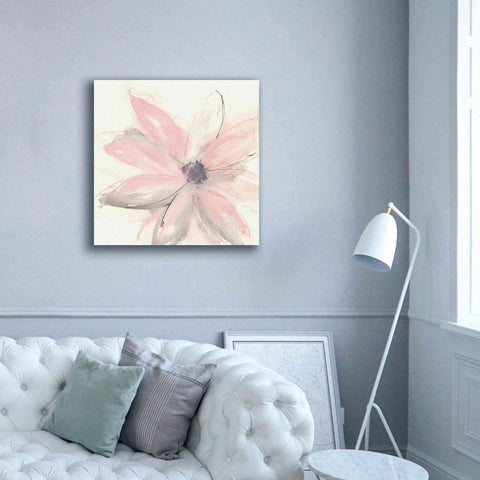 Image of 'Blush Clematis I' by Chris Paschke, Giclee Canvas Wall Art,37 x 37