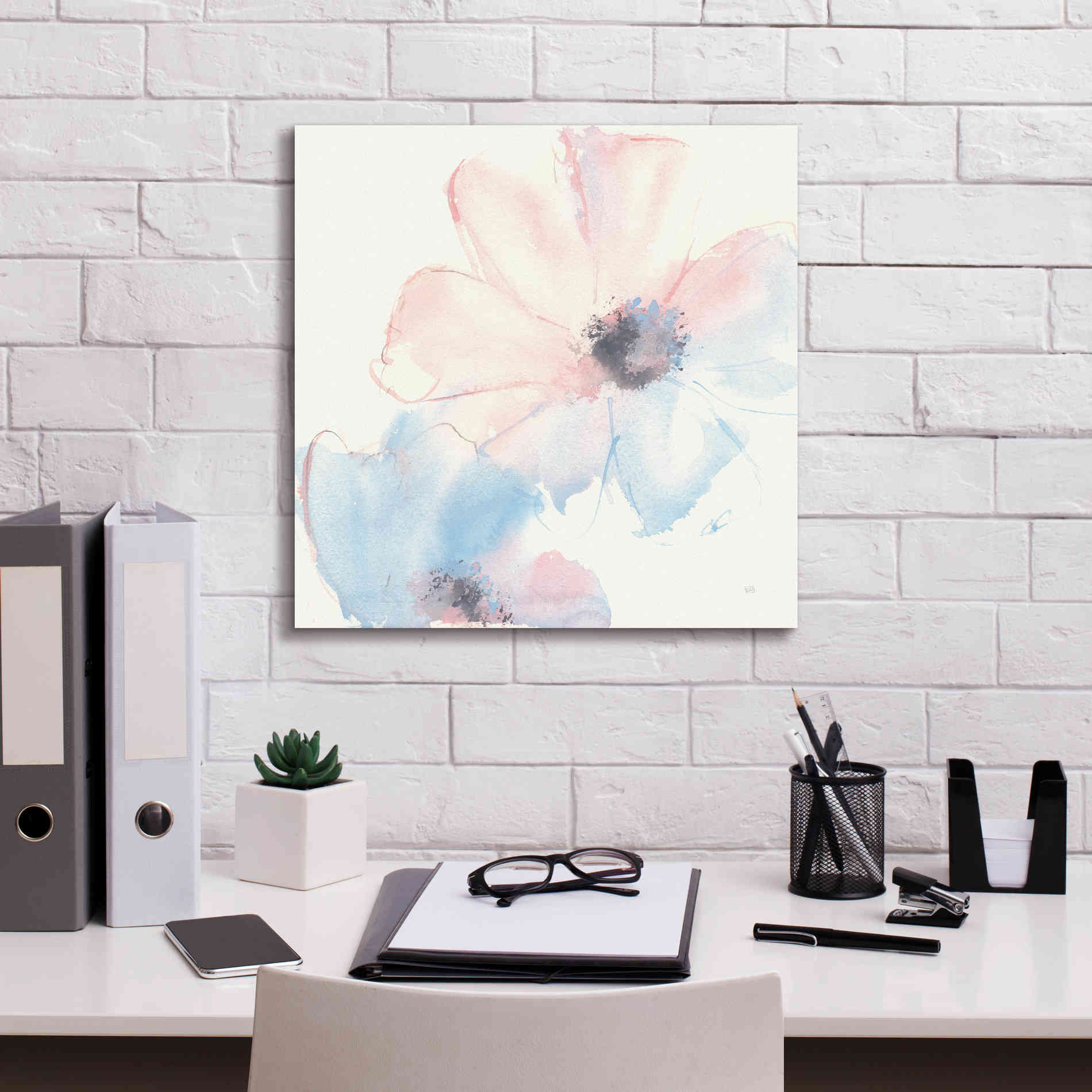 'Parfait Cosmos I' by Chris Paschke, Giclee Canvas Wall Art,18 x 18