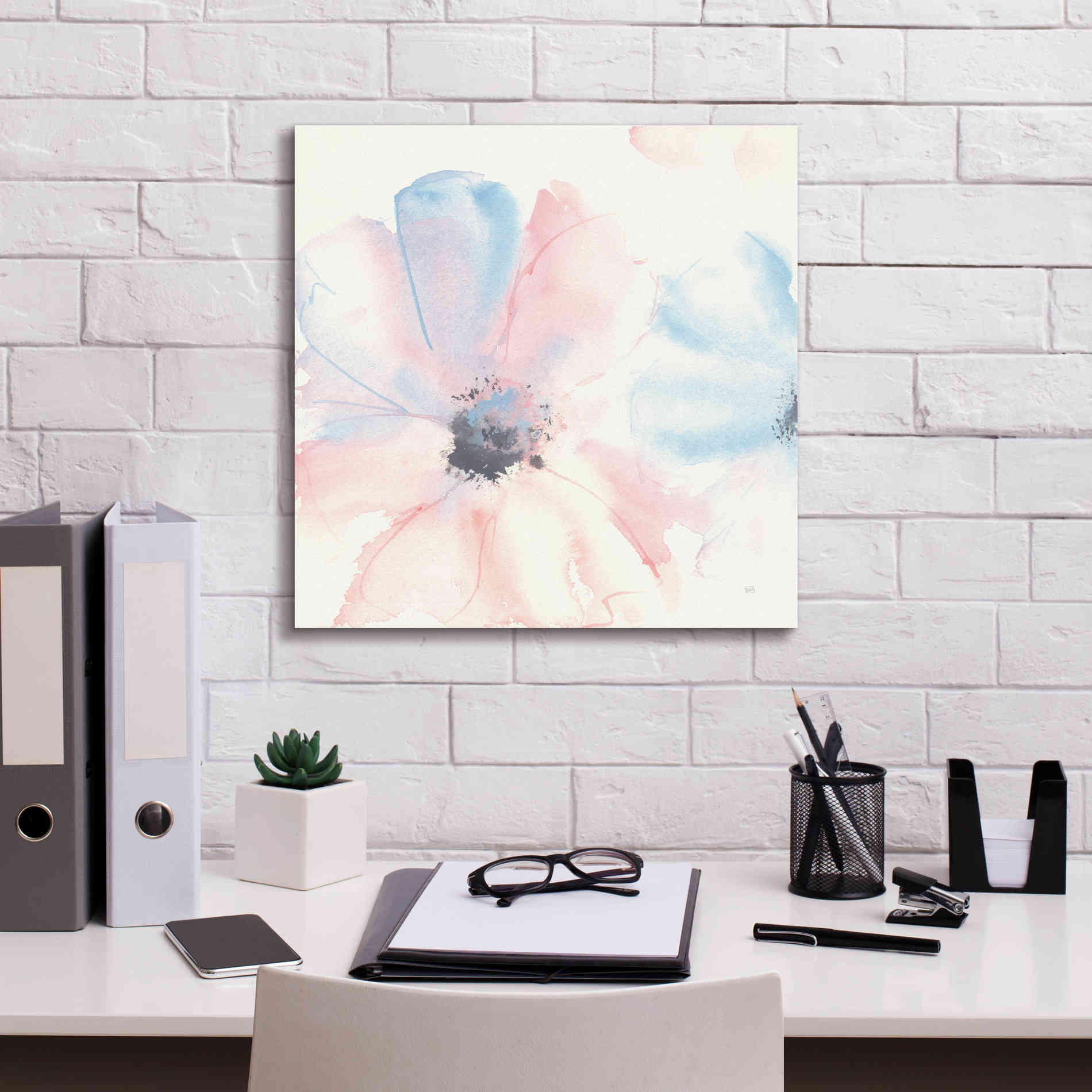 'Parfait Cosmos II' by Chris Paschke, Giclee Canvas Wall Art,18 x 18