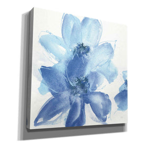 'Cobalt Clematis I' by Chris Paschke, Giclee Canvas Wall Art