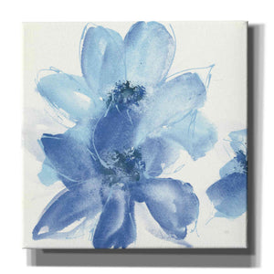 'Cobalt Clematis I' by Chris Paschke, Giclee Canvas Wall Art