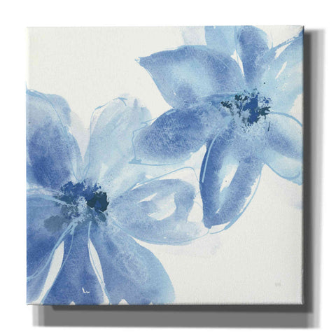Image of 'Cobalt Clematis II' by Chris Paschke, Giclee Canvas Wall Art