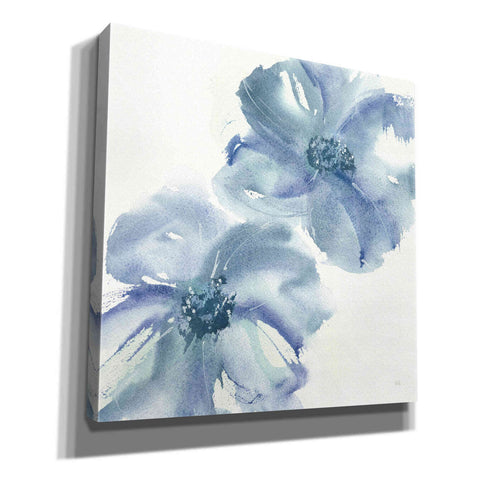 Image of 'Indigo Mint II' by Chris Paschke, Giclee Canvas Wall Art