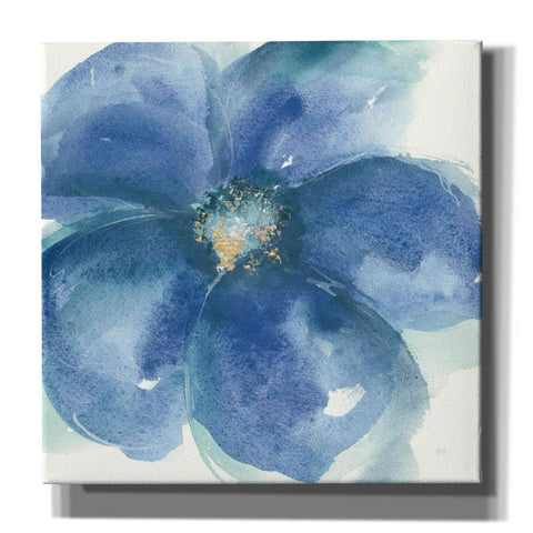 Image of 'Indigo Mint IV' by Chris Paschke, Giclee Canvas Wall Art