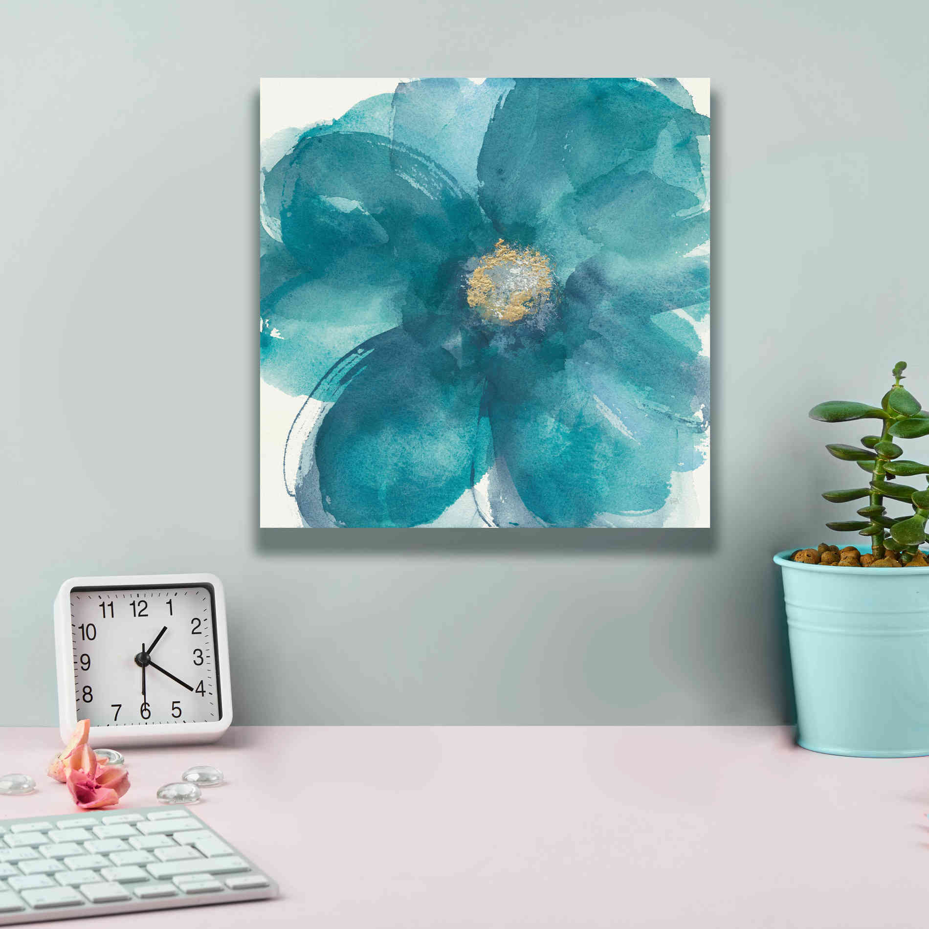 'Bloom Beauty II' by Chris Paschke, Giclee Canvas Wall Art,12 x 12