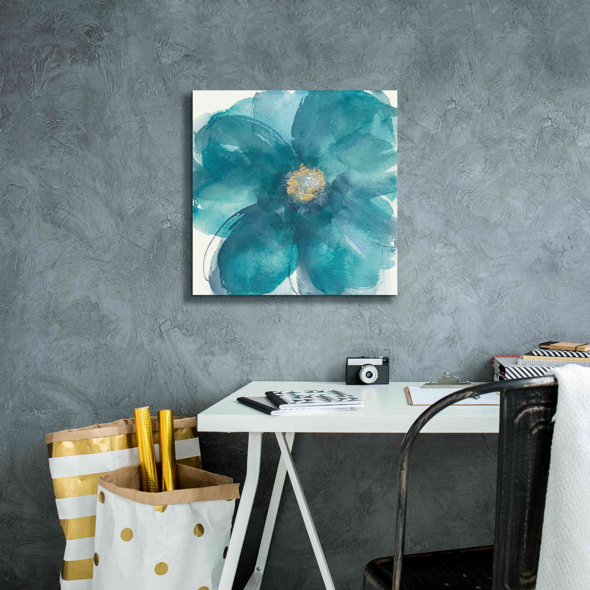 'Bloom Beauty II' by Chris Paschke, Giclee Canvas Wall Art,18 x 18