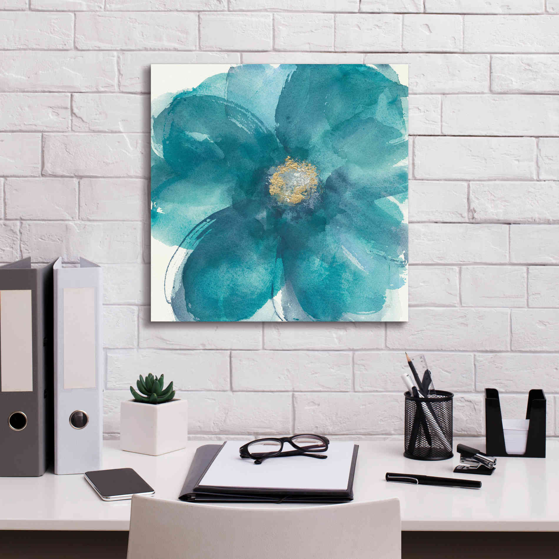 'Bloom Beauty II' by Chris Paschke, Giclee Canvas Wall Art,18 x 18