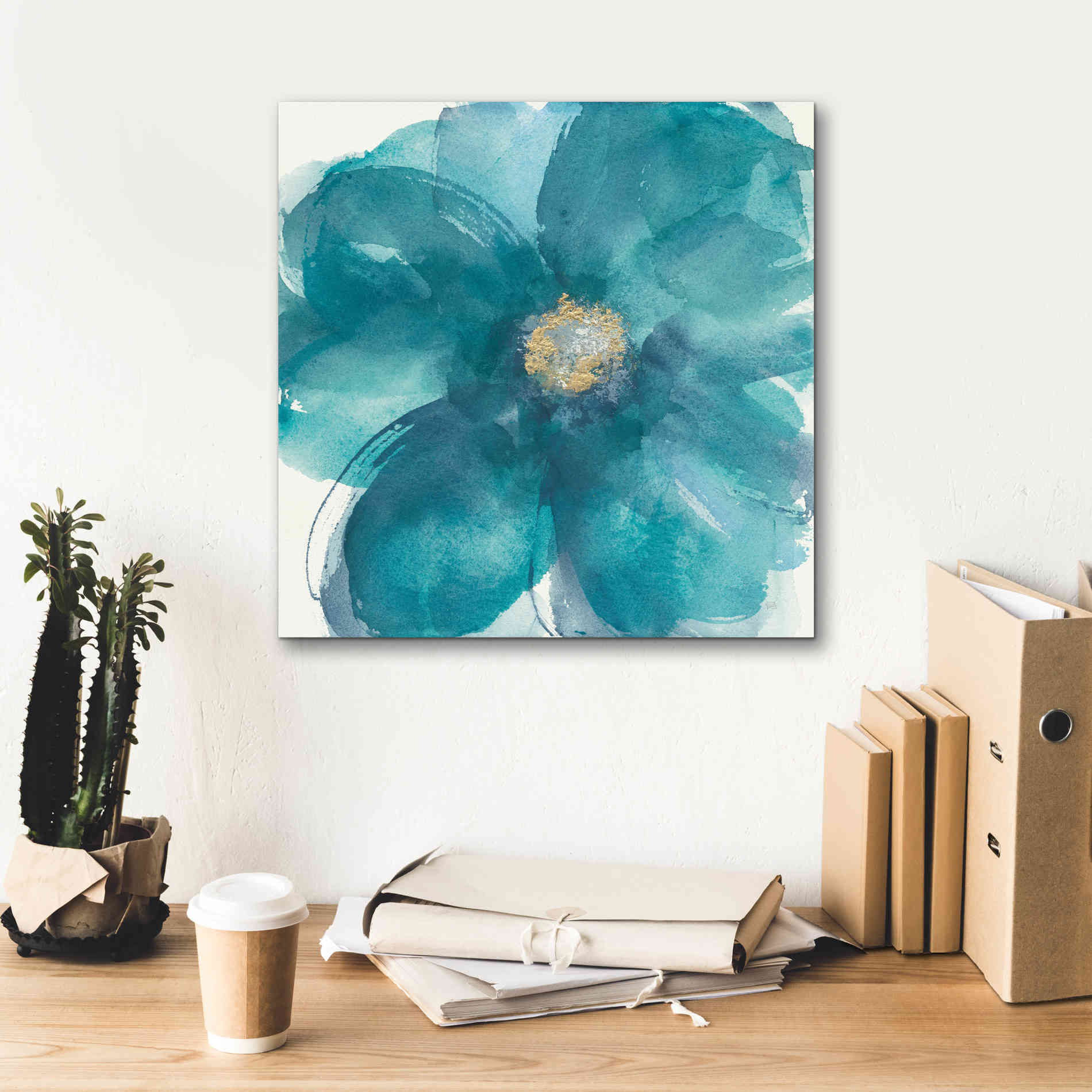 'Bloom Beauty II' by Chris Paschke, Giclee Canvas Wall Art,18 x 18