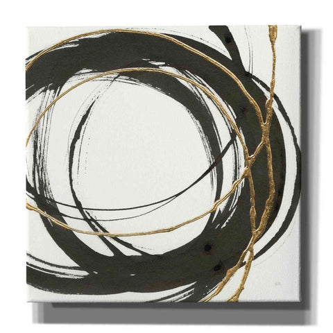 Image of 'Gilded Enso II' by Chris Paschke, Giclee Canvas Wall Art