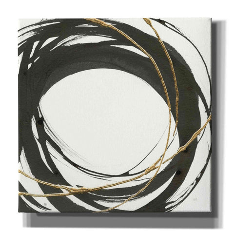 Image of 'Gilded Enso III' by Chris Paschke, Giclee Canvas Wall Art