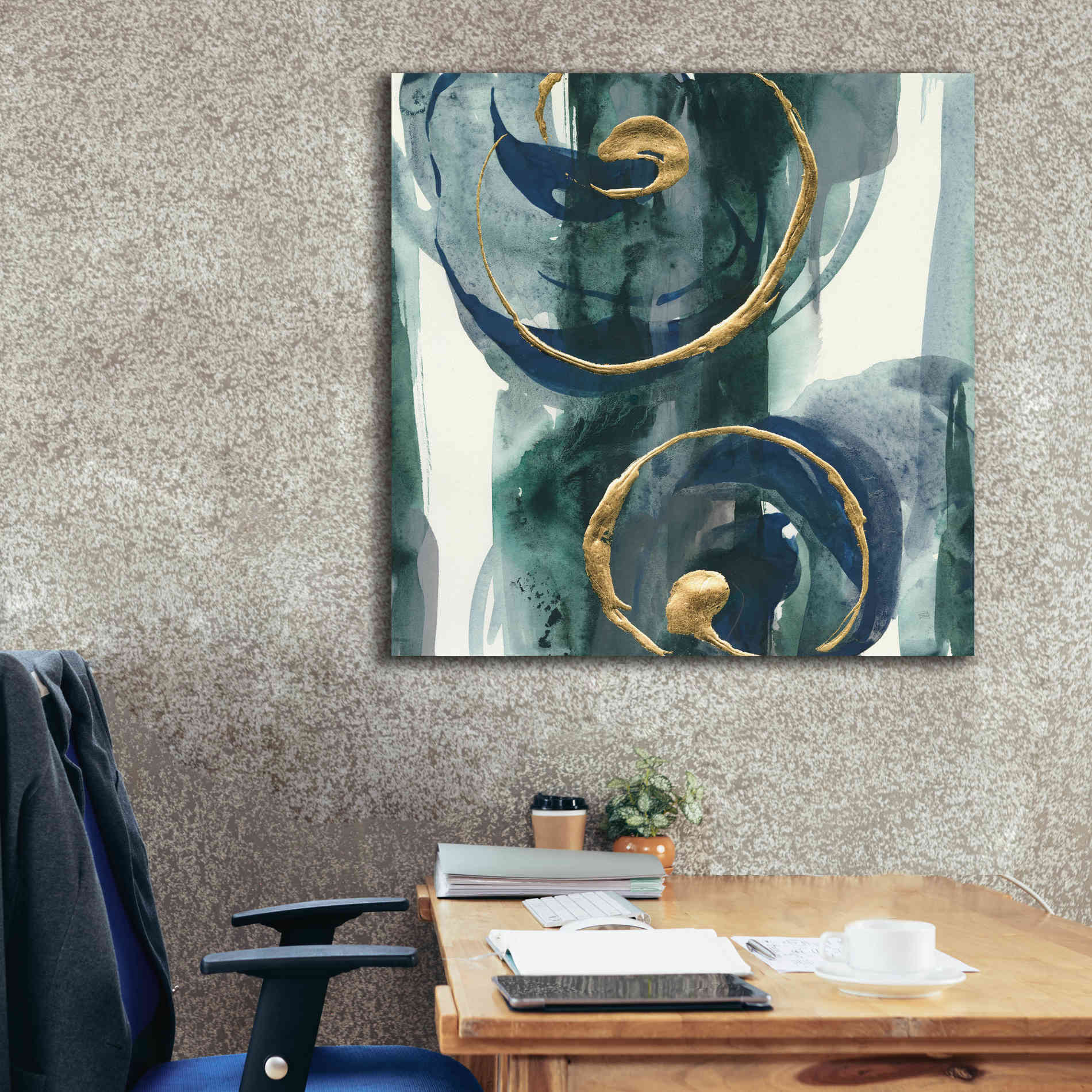 'Jasper I' by Chris Paschke, Giclee Canvas Wall Art,37 x 37