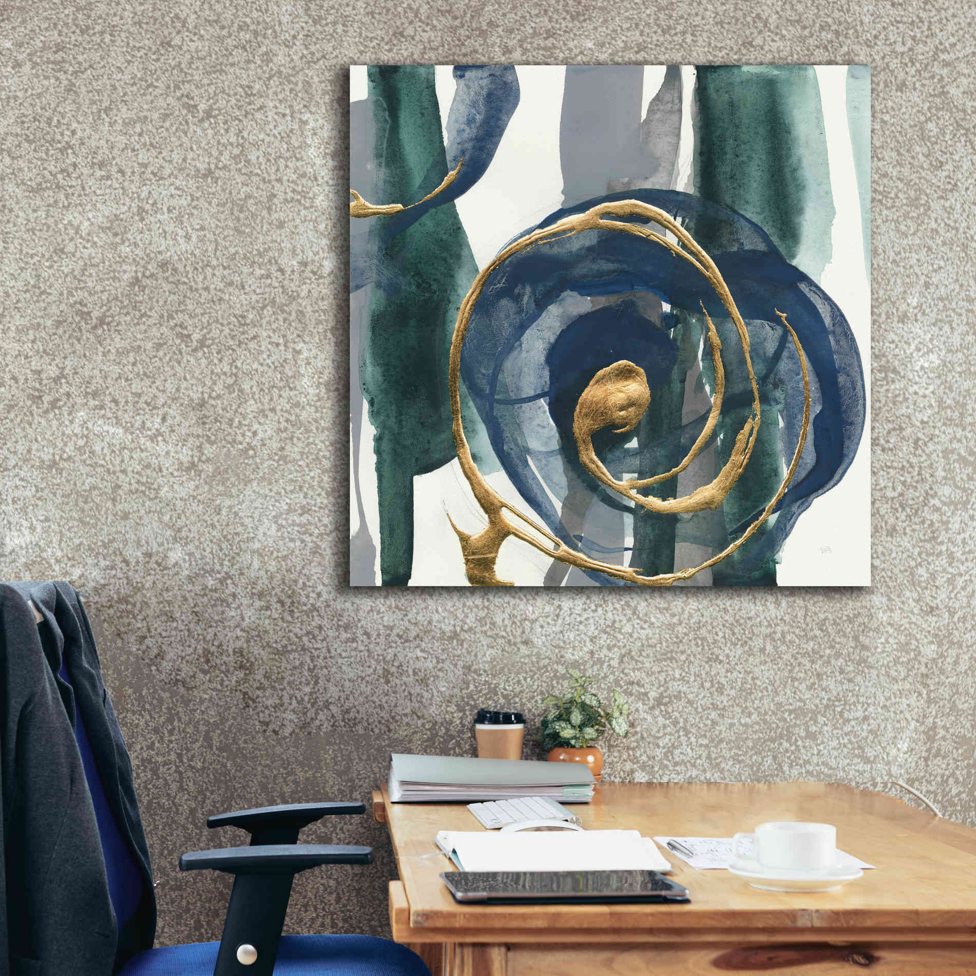 'Jasper II' by Chris Paschke, Giclee Canvas Wall Art,37 x 37