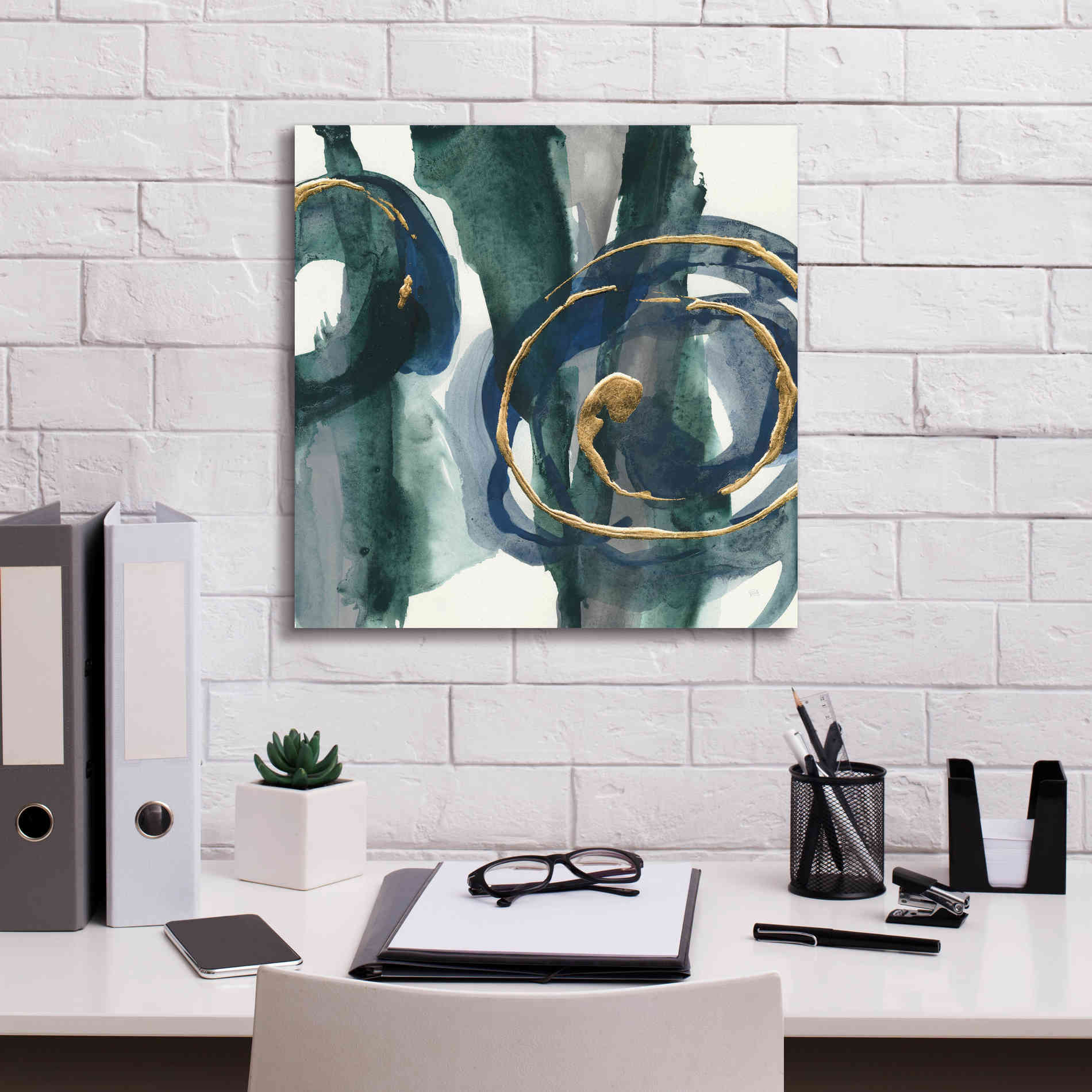 'Jasper III' by Chris Paschke, Giclee Canvas Wall Art,18 x 18