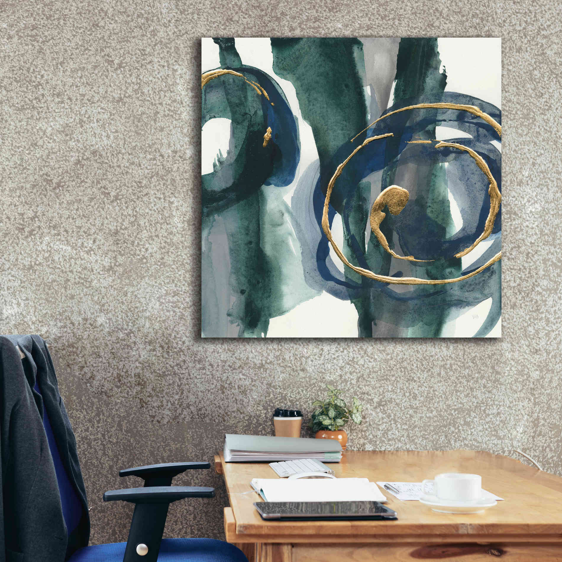 'Jasper III' by Chris Paschke, Giclee Canvas Wall Art,37 x 37