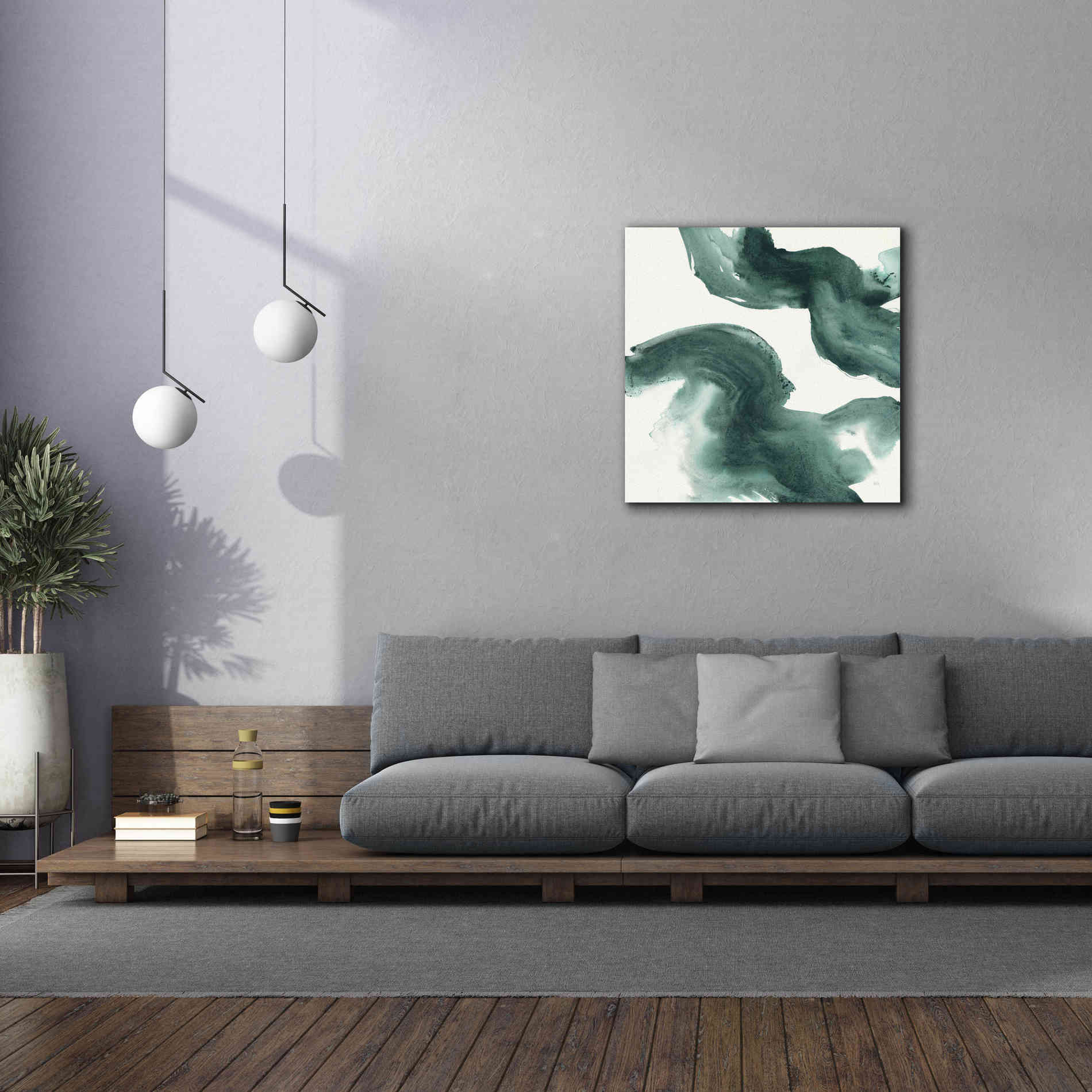 'Jasper Wash II' by Chris Paschke, Giclee Canvas Wall Art,37 x 37