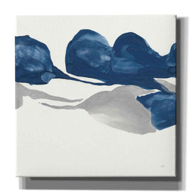 'Sapphire And Gray II' by Chris Paschke, Giclee Canvas Wall Art