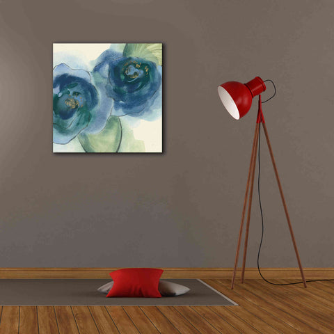 Image of 'Wannabe Poppies IV' by Chris Paschke, Giclee Canvas Wall Art,26 x 26