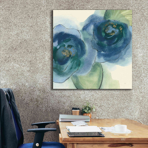 Image of 'Wannabe Poppies IV' by Chris Paschke, Giclee Canvas Wall Art,37 x 37