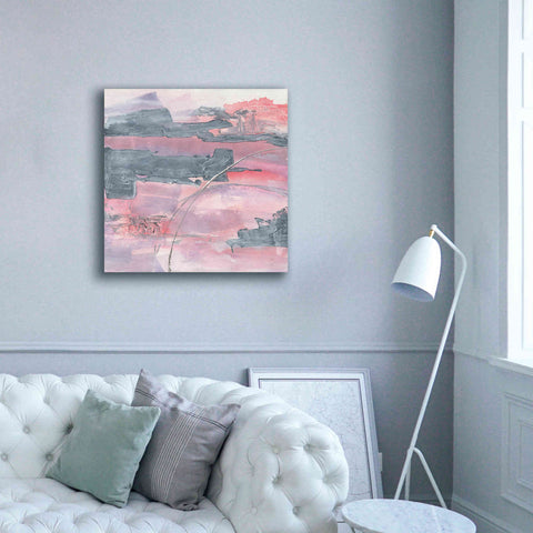 Image of 'Whitewashed Blush II' by Chris Paschke, Giclee Canvas Wall Art,37 x 37