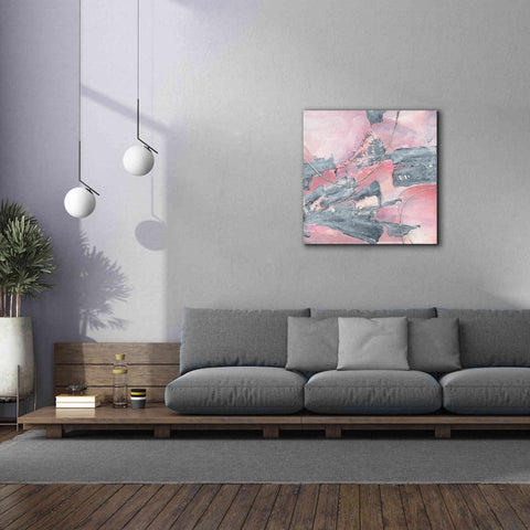 Image of 'Whitewashed Blush III' by Chris Paschke, Giclee Canvas Wall Art,37 x 37