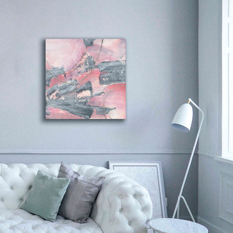 Image of 'Whitewashed Blush III' by Chris Paschke, Giclee Canvas Wall Art,37 x 37