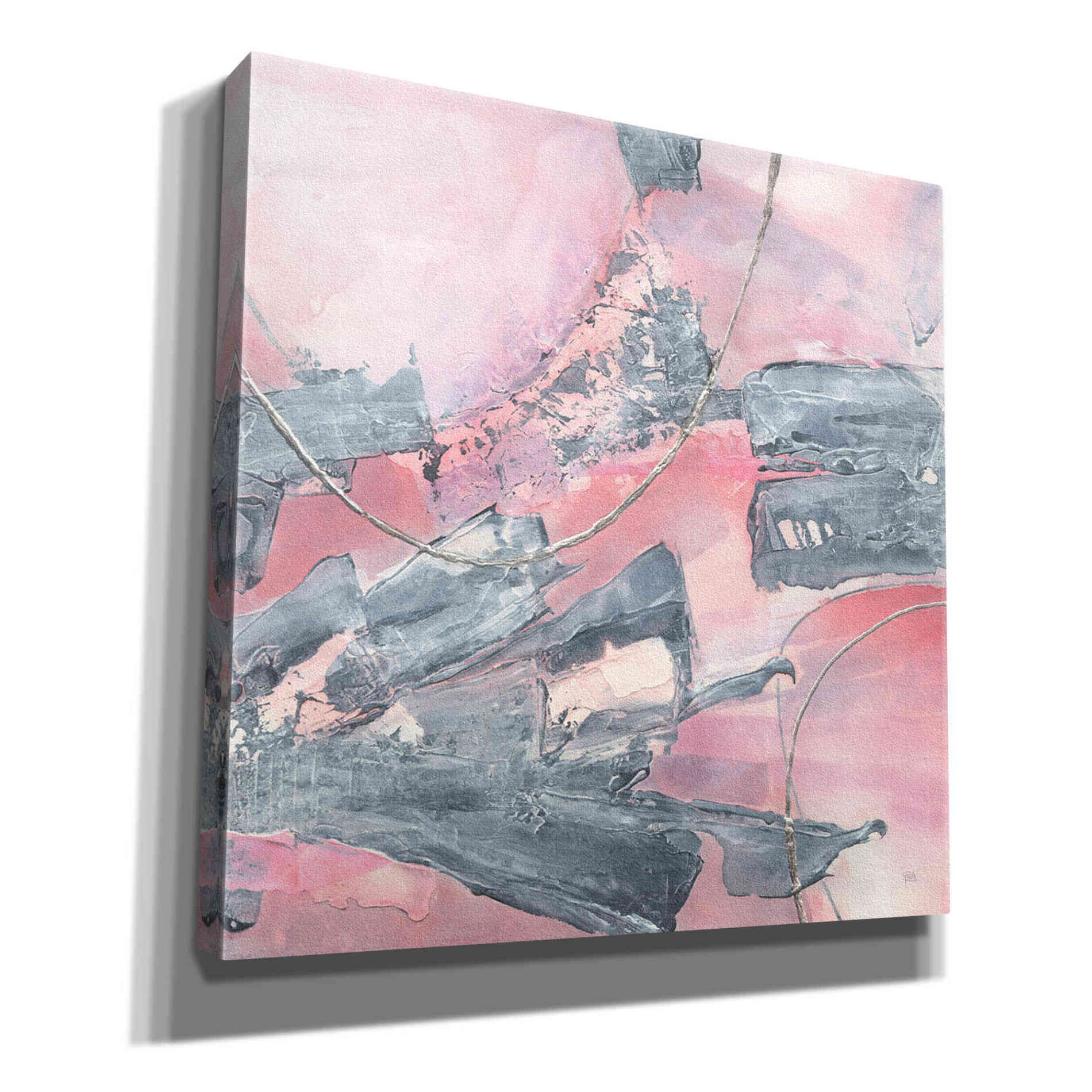 'Whitewashed Blush III' by Chris Paschke, Giclee Canvas Wall Art