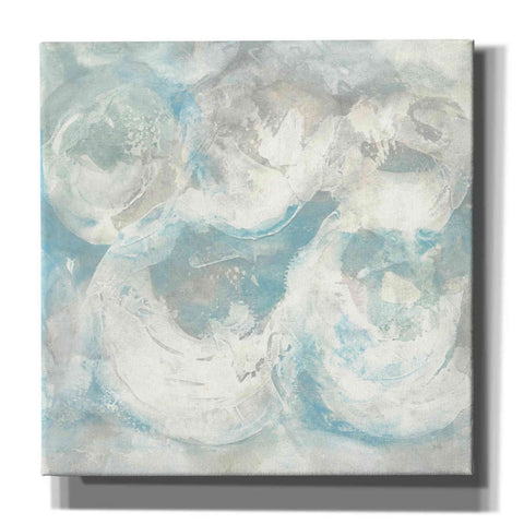 Image of 'Pale Blue Circles IV' by Chris Paschke, Giclee Canvas Wall Art