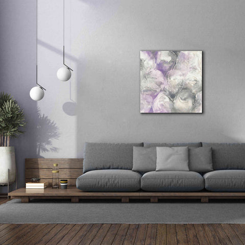 Image of 'Amethyst Circles II' by Chris Paschke, Giclee Canvas Wall Art,37 x 37