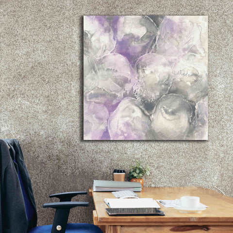Image of 'Amethyst Circles II' by Chris Paschke, Giclee Canvas Wall Art,37 x 37