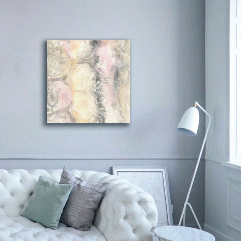 Image of 'Blush Circles I' by Chris Paschke, Giclee Canvas Wall Art,37 x 37