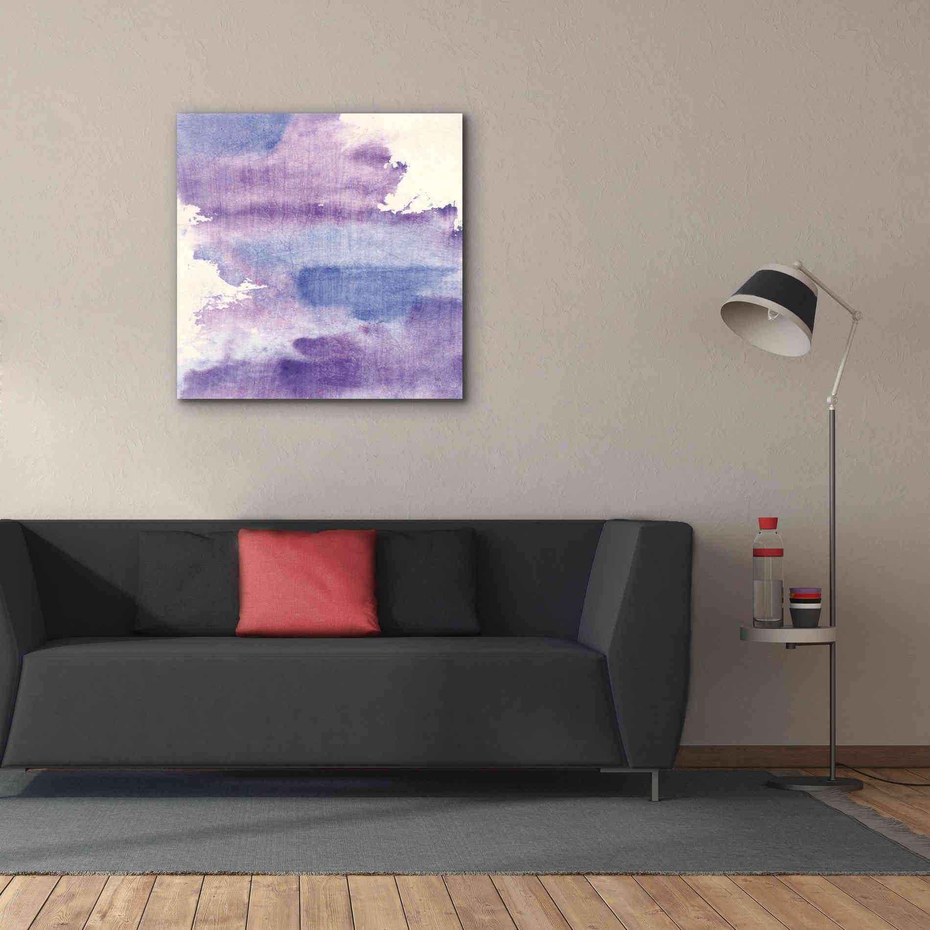 'Purple Haze I' by Chris Paschke, Giclee Canvas Wall Art,37 x 37