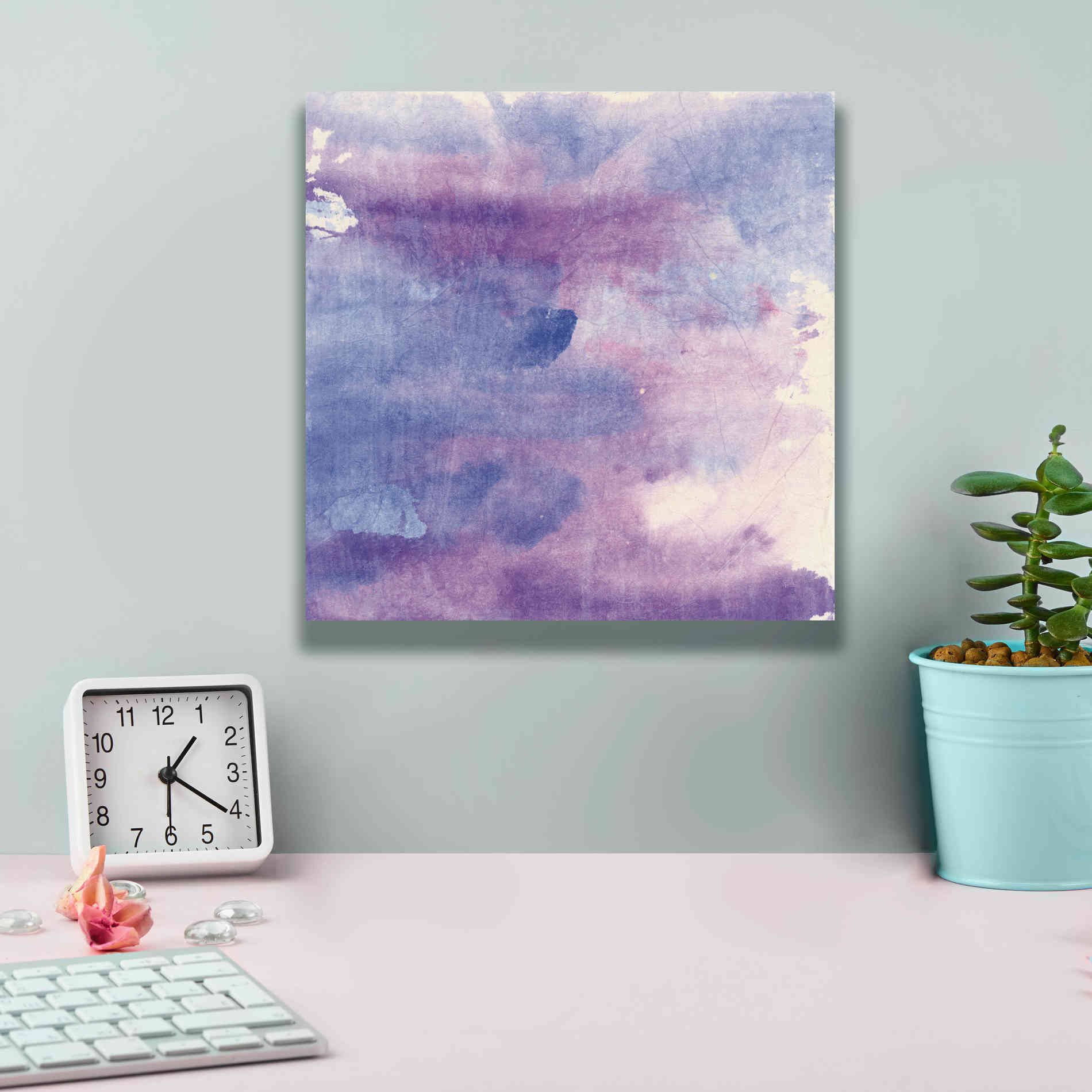 'Purple Haze II' by Chris Paschke, Giclee Canvas Wall Art,12 x 12