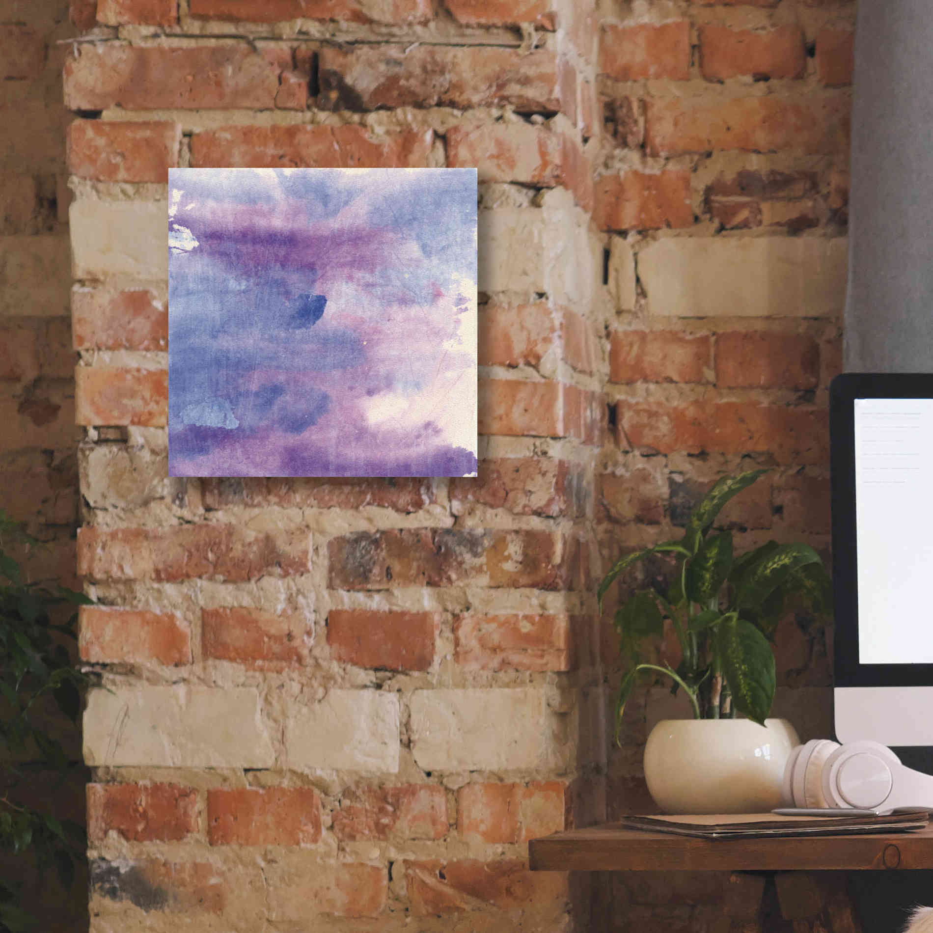 'Purple Haze II' by Chris Paschke, Giclee Canvas Wall Art,12 x 12