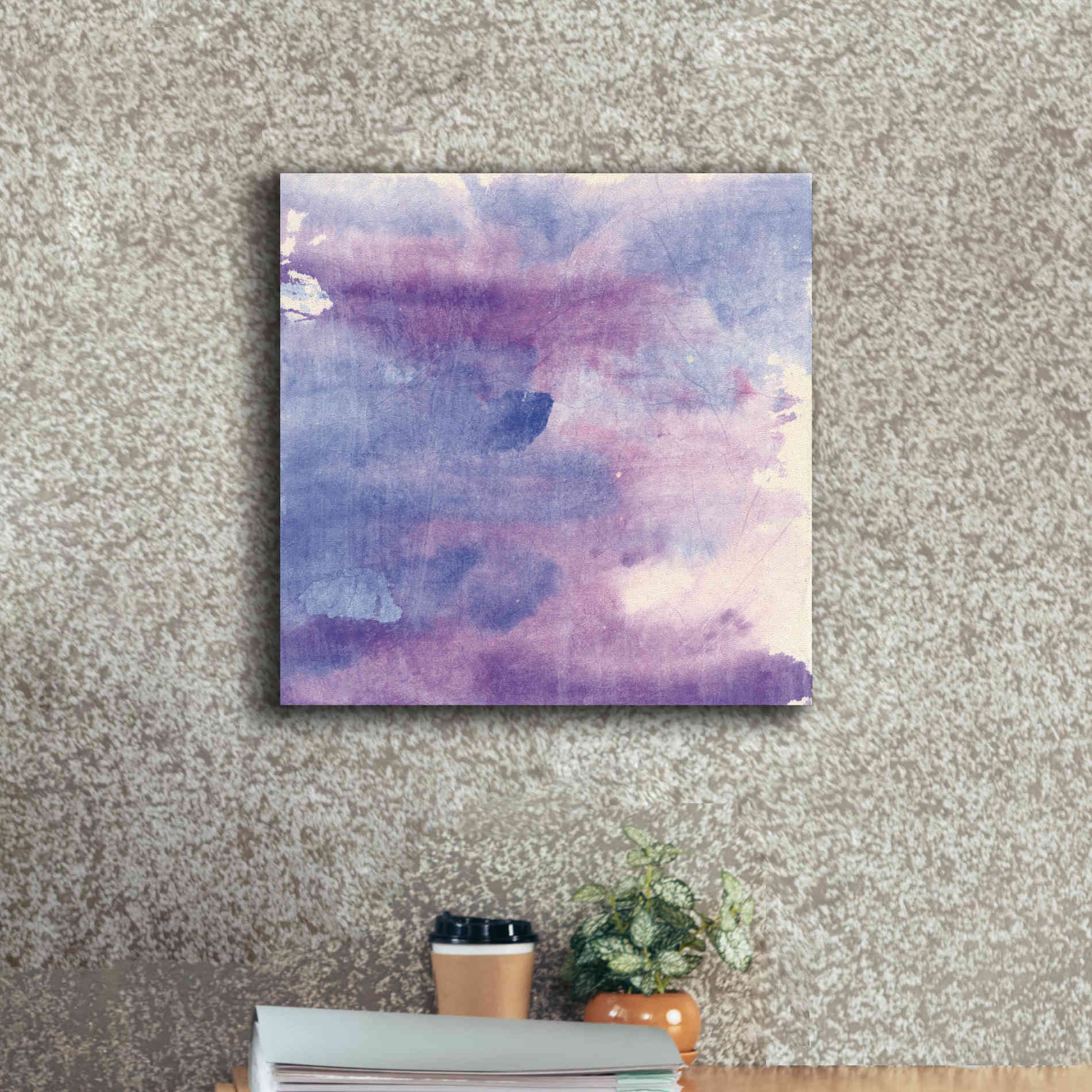 'Purple Haze II' by Chris Paschke, Giclee Canvas Wall Art,18 x 18