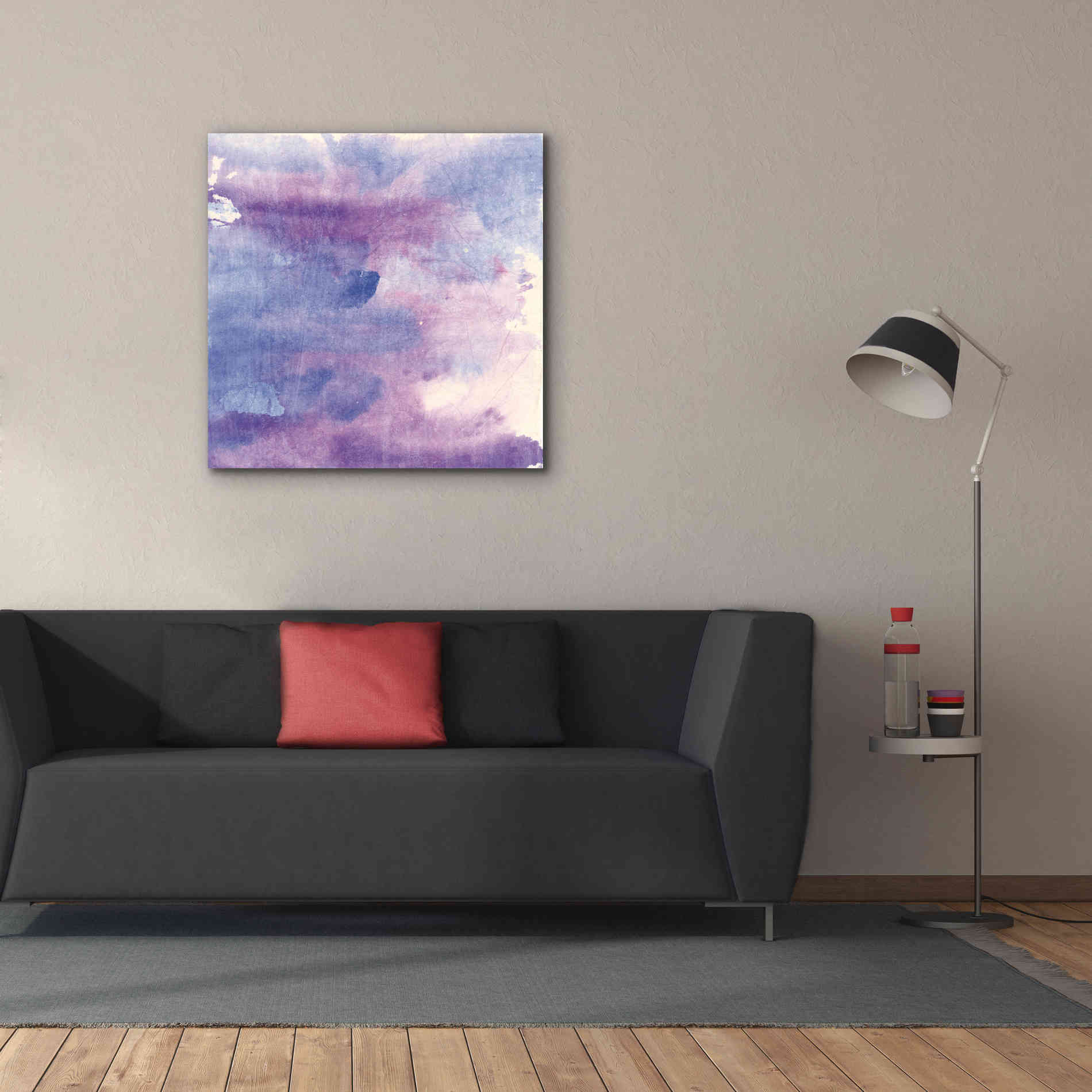 'Purple Haze II' by Chris Paschke, Giclee Canvas Wall Art,37 x 37