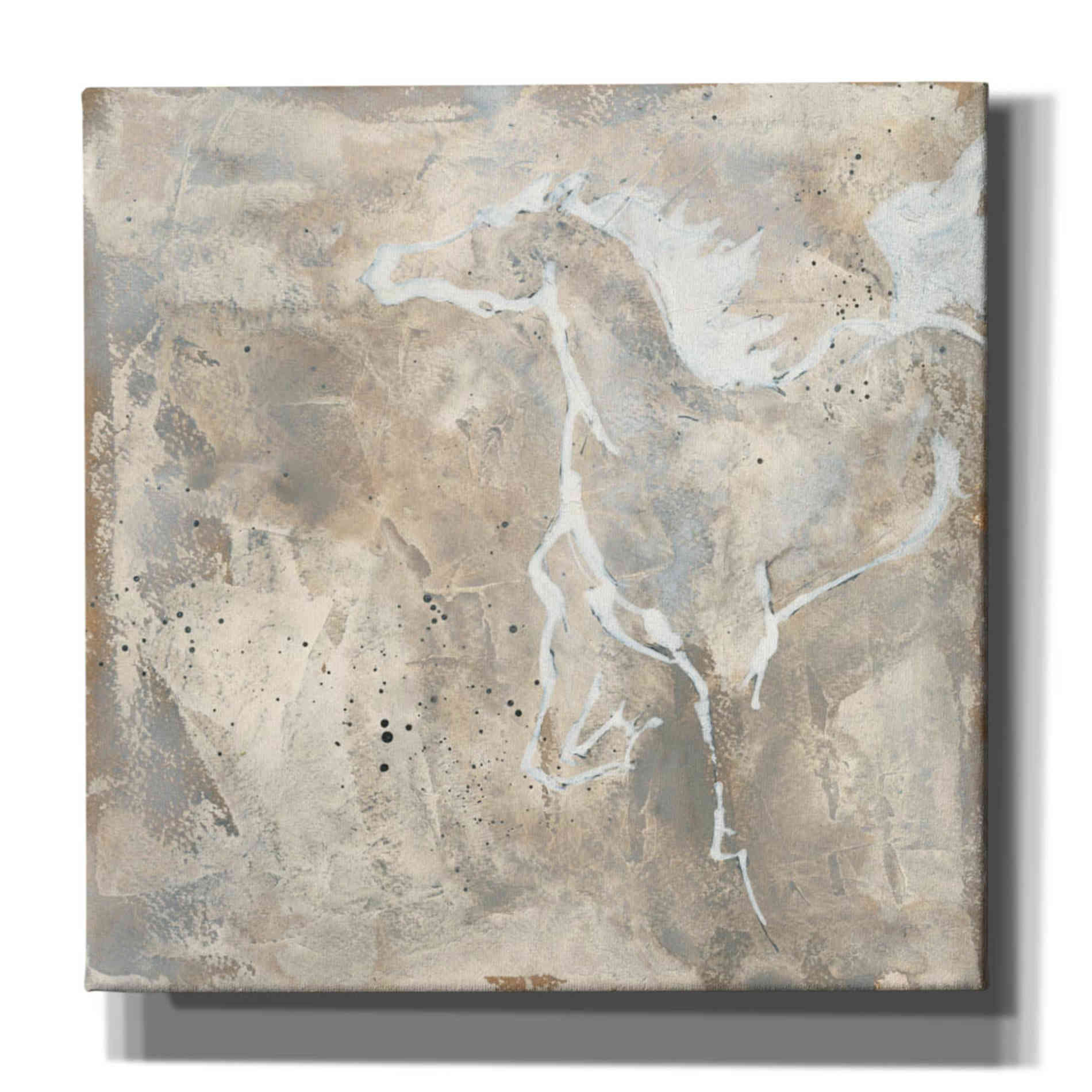 'White Horse II' by Chris Paschke, Giclee Canvas Wall Art