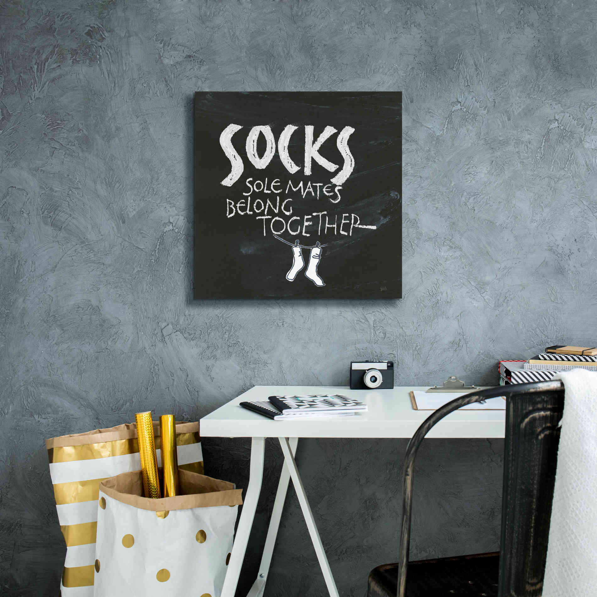 'Laundry Room III' by Chris Paschke, Giclee Canvas Wall Art,18 x 18