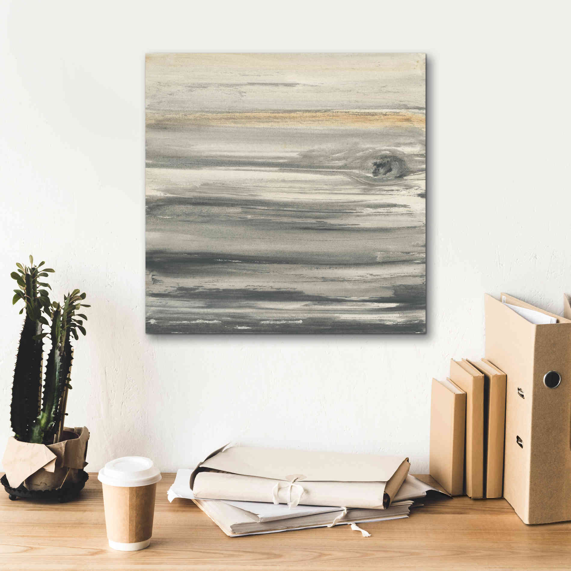 'Wood Panel III' by Chris Paschke, Giclee Canvas Wall Art,18 x 18