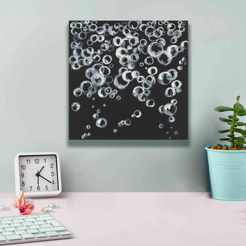 Image of 'Bubbles II' by Chris Paschke, Giclee Canvas Wall Art,12 x 12