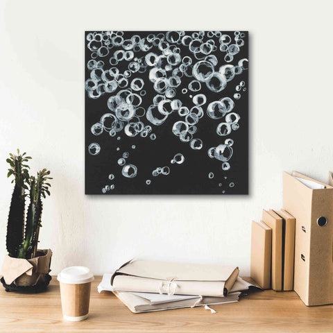 Image of 'Bubbles II' by Chris Paschke, Giclee Canvas Wall Art,18 x 18