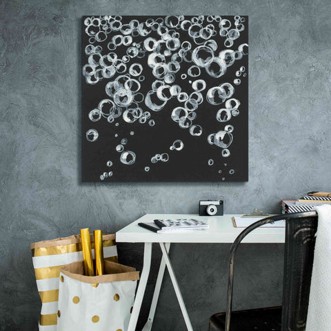 Image of 'Bubbles II' by Chris Paschke, Giclee Canvas Wall Art,26 x 26