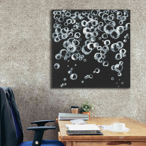 Image of 'Bubbles II' by Chris Paschke, Giclee Canvas Wall Art,37 x 37