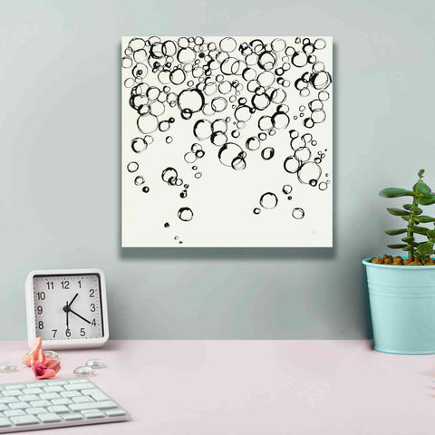 Image of 'Bubbles III' by Chris Paschke, Giclee Canvas Wall Art,12 x 12