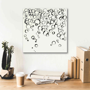 'Bubbles III' by Chris Paschke, Giclee Canvas Wall Art,18 x 18
