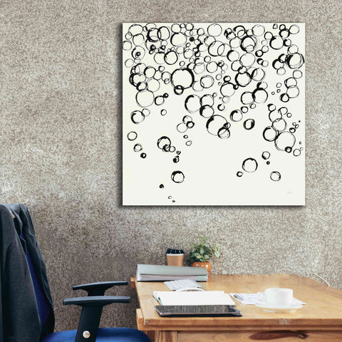 Image of 'Bubbles III' by Chris Paschke, Giclee Canvas Wall Art,37 x 37