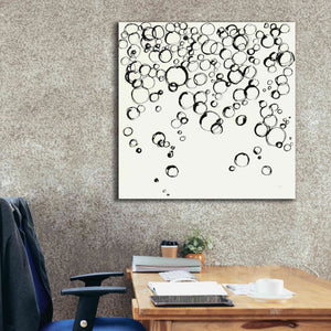 'Bubbles III' by Chris Paschke, Giclee Canvas Wall Art,37 x 37